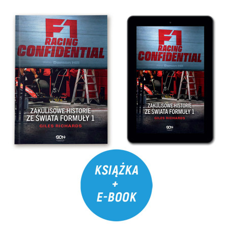  Pakiet: F1 Racing Confidential. Zakulisowe historie ze świata Formuły 1 (książka + e-book)
