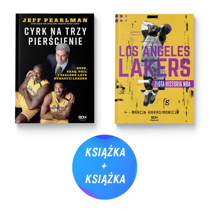 Pakiet: Cyrk na trzy pierścienie + Phil Jackson. Ostatni sezon (2x książka)
