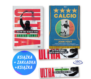 Pakiet: Ultra. Podziemny świat włoskiego futbolu + Calcio (2x książka + zakładka gratis)