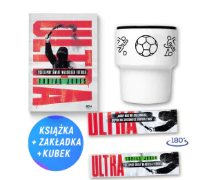 Pakiet: Ultra. Podziemny świat włoskiego futbolu (książka + kubek bez ucha + zakładka gratis)