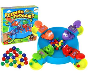 Gra zręcznościowa Głodne żabki