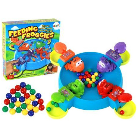 Gra zręcznościowa Głodne żabki