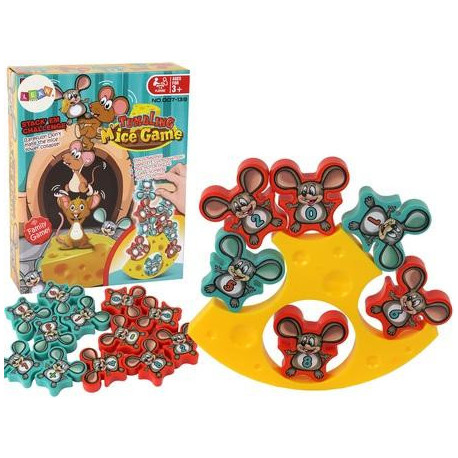 Gra zręcznościowa Myszki balansujące 12el