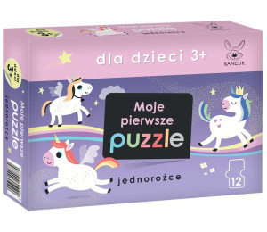 Moje pierwsze Puzzle. Jednorożce