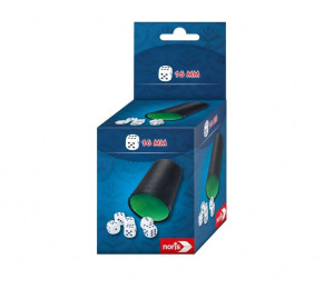 Noris Kubek z 6 kostkami do gry