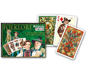 Karty lux Folklor PIATNIK