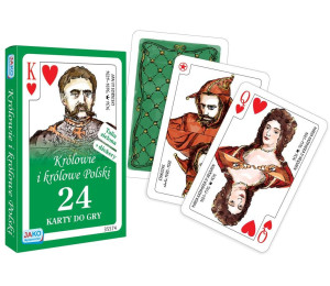 Karty 24 Królowie i królowe Polski