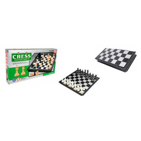Szachy klasyczne magnetyczne 25x25cm