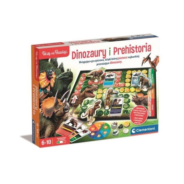 Uczę się bawiąc. Dinozaury i prehistoria