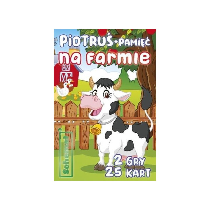 Karty Piotruś + Pamięć Na farmie