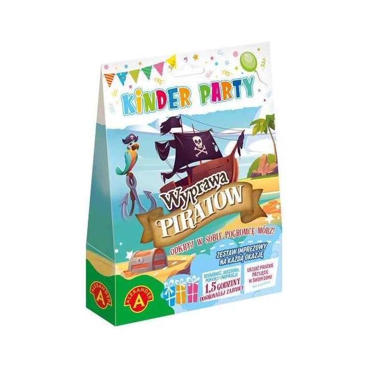 Zestaw Kinder Party Wyprawa Piratów ALEX