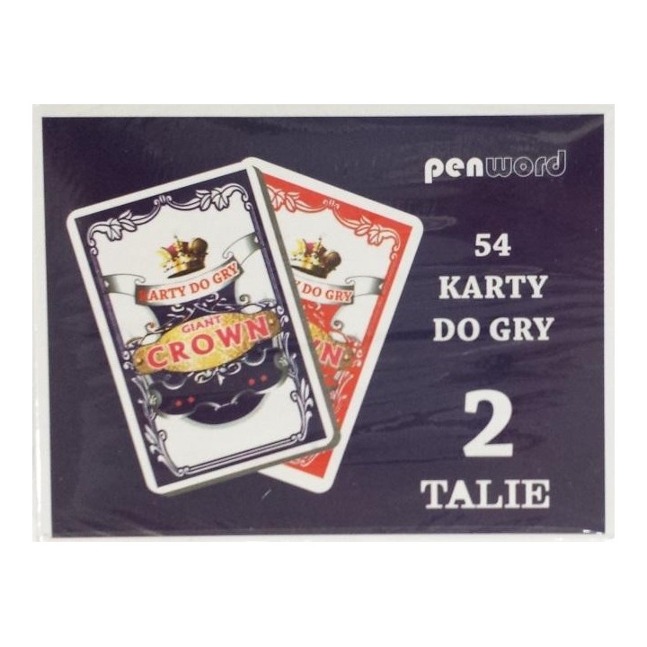 Karty do gry 54 2 talie