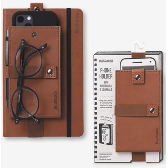 Bookaroo Phone Holder - brązowy