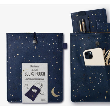 Bookaroo Books &amp; Stuff etui na książkę księżyc
