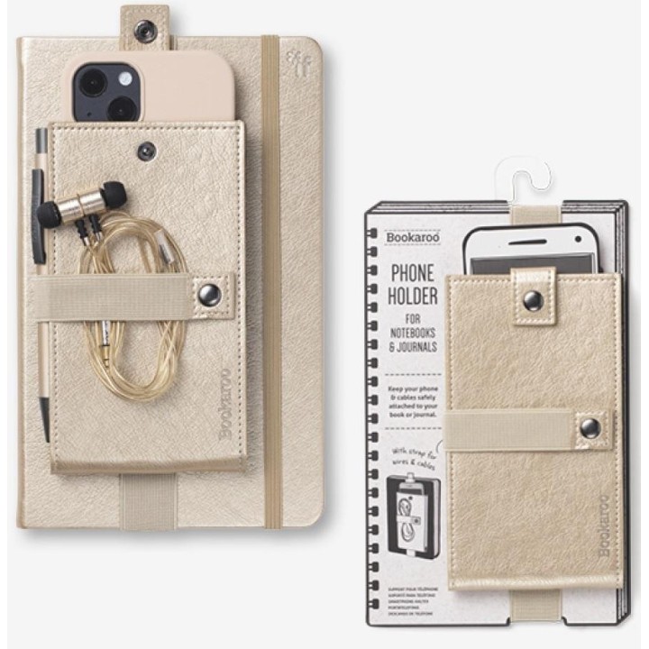 Bookaroo Phone Holder - złoty
