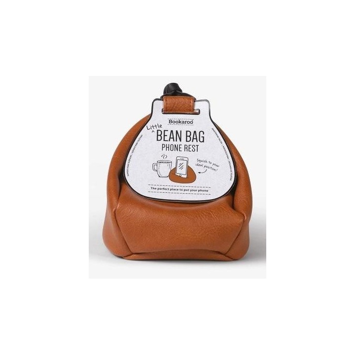 Bookaroo Bean Bag Pufa pod smartfon - brązowa