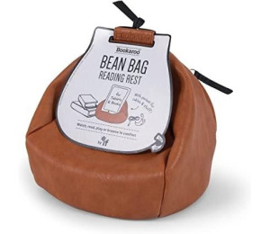 Bookaroo Bean Bag Pufa pod książkę/tablet brązowa