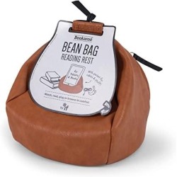 Bookaroo Bean Bag Pufa pod książkę/tablet brązowa