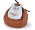 Bookaroo Bean Bag Pufa pod książkę/tablet brązowa