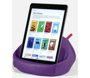 Bookaroo Bean Bag Pufa pod książkę/tablet fiolet