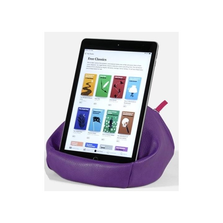 Bookaroo Bean Bag Pufa pod książkę/tablet fiolet