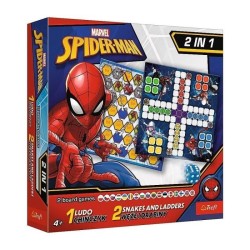 Spider-Man 2w1 Chińczyk - Węże i drabiny TREFL