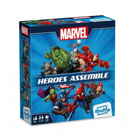Shuffle Heroes Assemble Marvel CARTAMUNDI