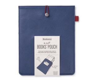 Bookaroo Books & Stuff etui na książkę granatowe