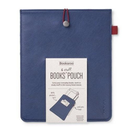 Bookaroo Books &amp; Stuff etui na książkę granatowe
