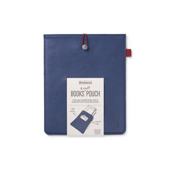 Bookaroo Books & Stuff etui na książkę granatowe