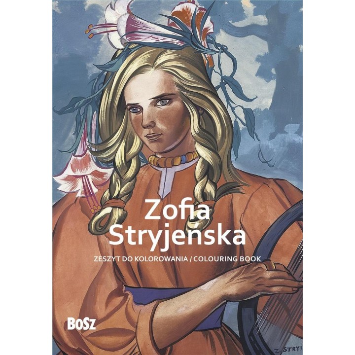 Zofia Stryjeńska - zeszyt do kolorowania