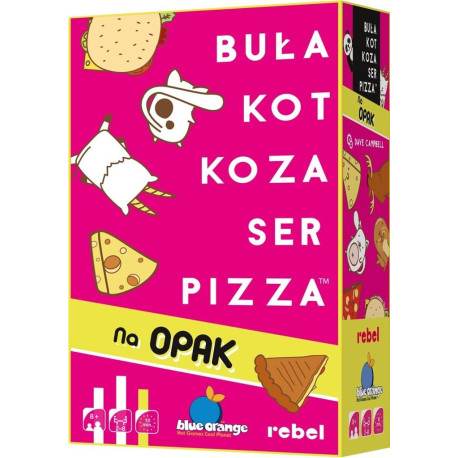 Buła, Kot, Koza, Ser, Pizza - Na opak REBEL