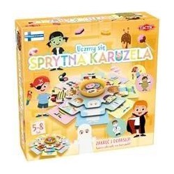 Gra planszowa Uczmy się: Sprytna Karuzela