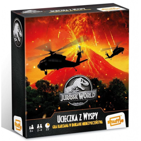 Ucieczka z wyspy Jurassic World CARTAMUNDI