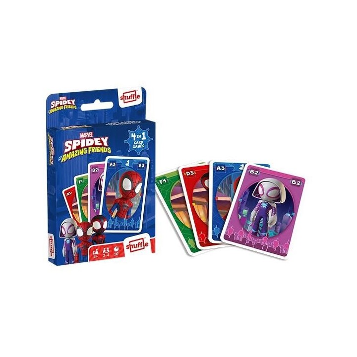 Shuffle Spidey 4w1 CARTAMUNDI