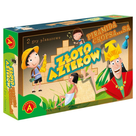 Złoto Azteków- Piramida Cheopsa ALEX