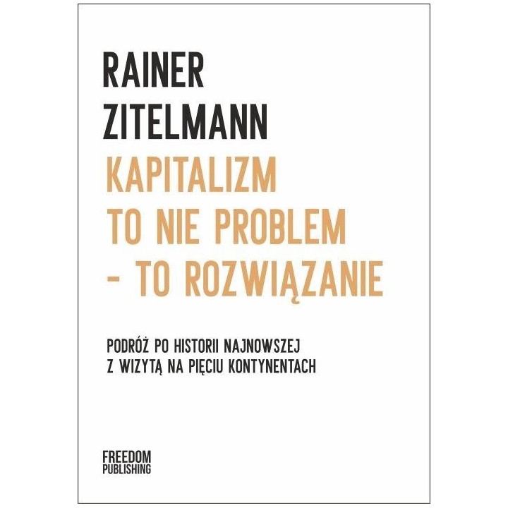 Kapitalizm to nie problem to rozwiązanie