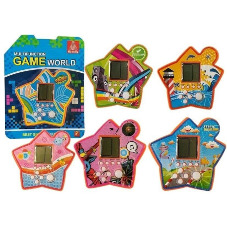 Gra elektroniczna kieszonkowa tetris MIX