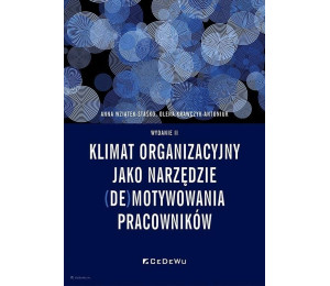 Klimat organizacyjny jako narzędzie...