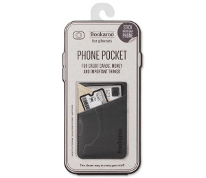 Bookaroo Phone pocket portfel na telefon grafitowy