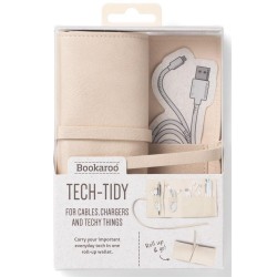 Bookaroo Travel tech-tidy organizer podróżny beż