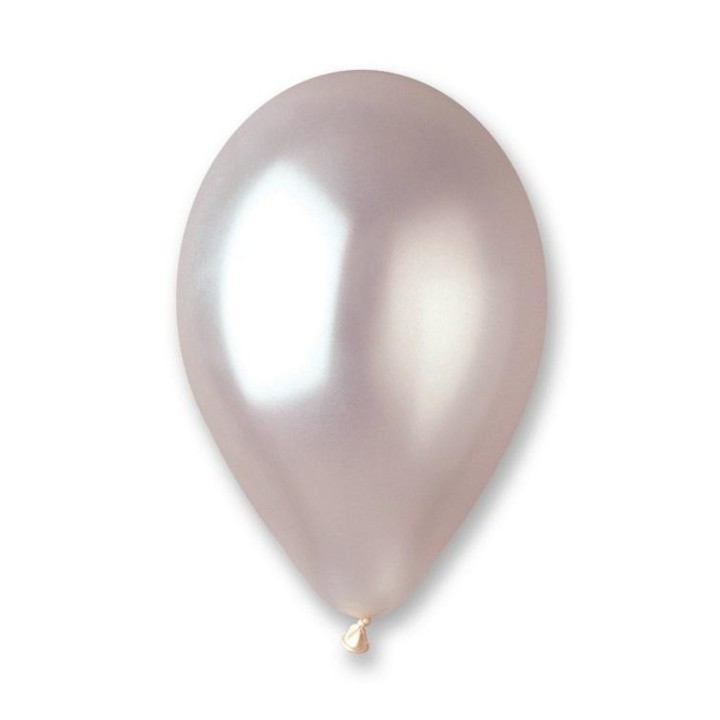 Balony metaliczne perłowe 25cm 100szt