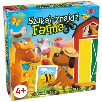 Gra planszowa Farma - szukaj i znajdź