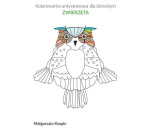 Kolorowanka antystresowa dla dorosłych - Zwierzęta