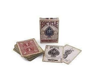 Karty 1900 Series Red Vintage BICYCLE