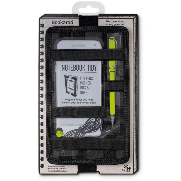 Bookaroo Notebook Tidy Organizer na notes czarny