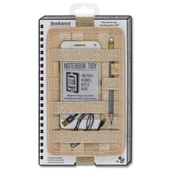 Bookaroo Notebook Tidy Organizer na notes złoty