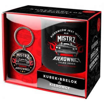 Zestaw kubek + brelok Hobby - Kierowca