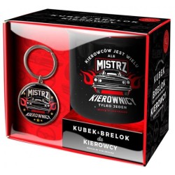 Zestaw kubek + brelok Hobby - Kierowca