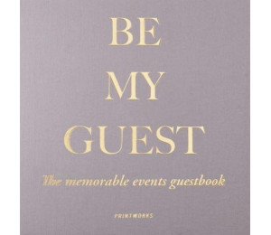 Księga Gości. Beżowa w szarym etui